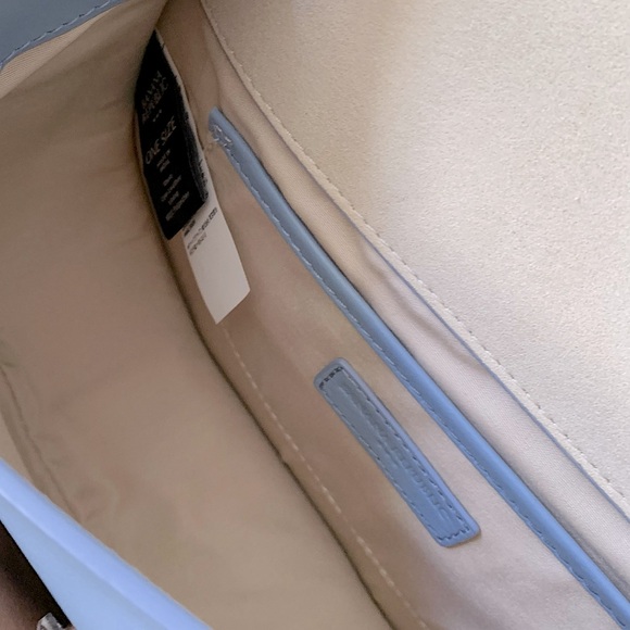 Banana Republic Blue Thistle Crossbody Bag - NWT - Picture 8 of 12